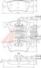 A.B.S. 37527 OE Brake Pad Set, disc brake